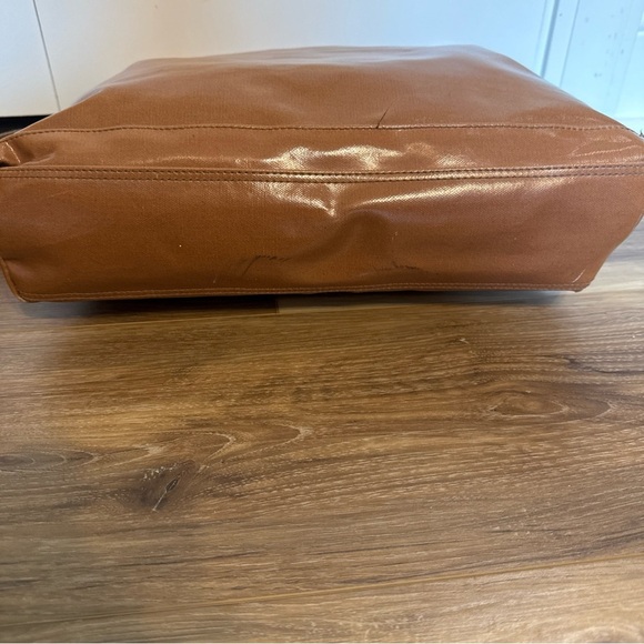 III Parcel Utility Messenger Crossbody Bag Purse Brown Tan P - Picture 7 of 12